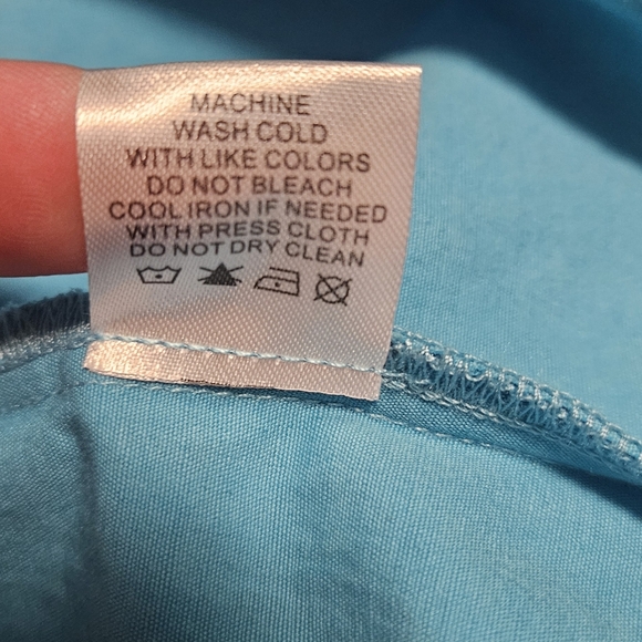 NWT Tyler Boe Linen Blend Stella Dress: Color- Seaside: Size- XL - Picture 13 of 14